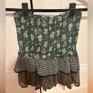 Floral Tiered Skirt